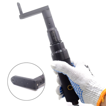 Pneumatic Air Angle Drill for Aircraft Maintenance - 1/4\"-28 Threaded Drill Bits