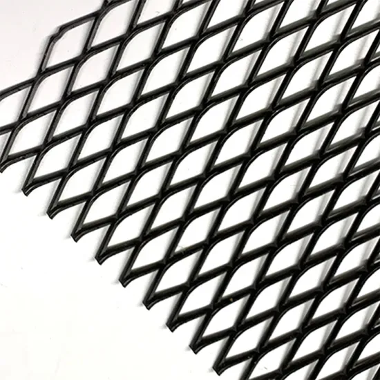 4mm Stainless Steel Expanded Mesh for Facade Systems - Perforated, Woven, Punching & Welding Services