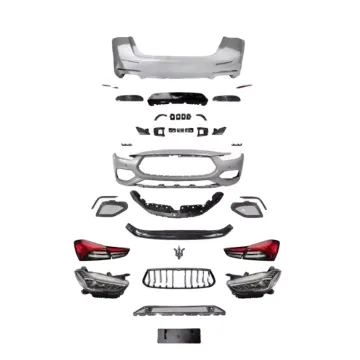 Custom Front and Rear Headlights and Bumper for Maserati Ghiberti Old Model GTS