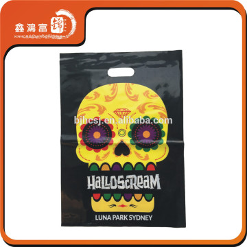 custom shopping PE plastic printed bags wholesale