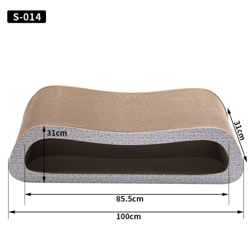 Cardboard Hideout Cat Scratcher