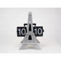 Magnificent 3D Eiffel-Tower-Shape Flip Clock