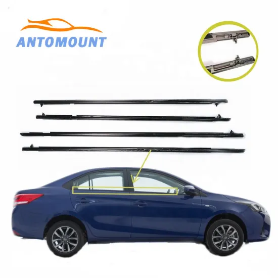 Uda Rubber Sealing Strip Door Glass Weatherstrip for Toyota Camry 2006-2011