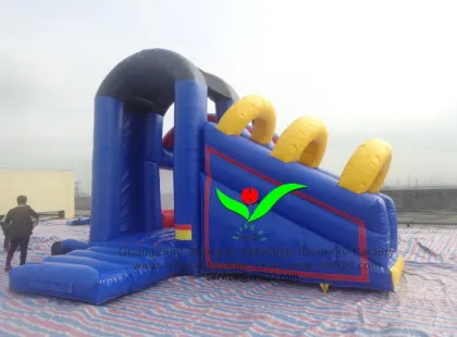 New arrived giant inflatable Thomas train combo