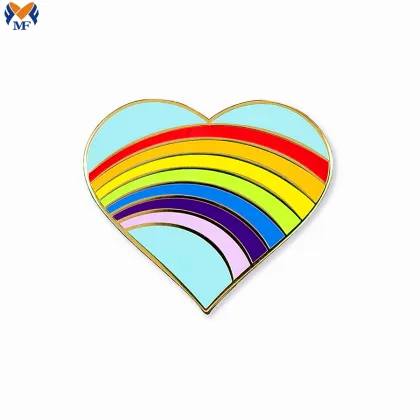 Metal Silver Custom Gosh Logo Pin Badge