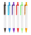 Wide Body Plastic bal Pen wit