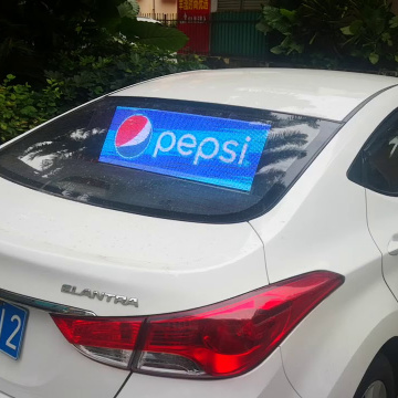 Finestra posteriore del Display Schermata del segnale LED del taxi