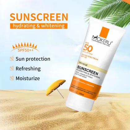 OEM Mokeru Oil-Free Mineral Sunscreen SPF50 for Men