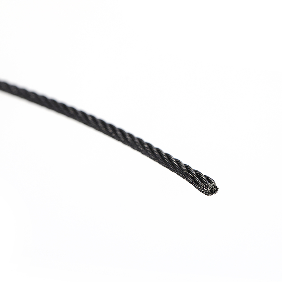 Black Oxidized Stainless Steel Cable