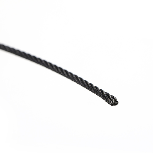 Black Oxidized Stainless Steel Cable