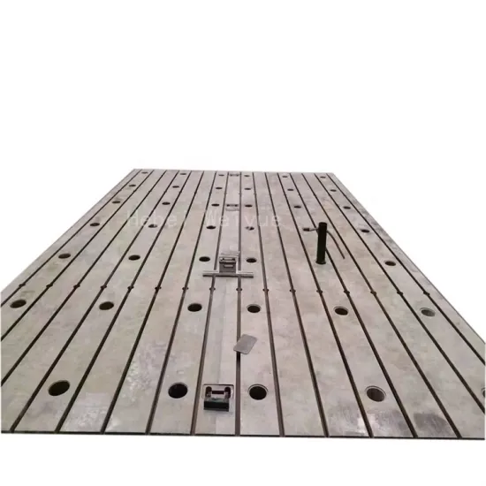 Cast Iron Platform Bending Plate with T-Groove: A Versatile Machine Tool Support Plate