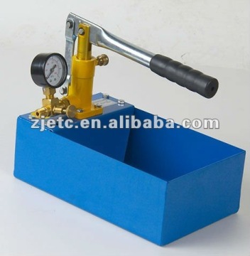 Aluminum pump body hand test pump,steel tank