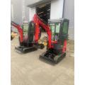 mini excavador oce10 1ton con cabina cerrada