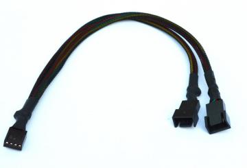 4 pin Fan Y Splitter Cable PWM Extension