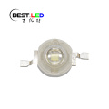 LED verde verde de 550 nm amarelo de 550 nm 3W