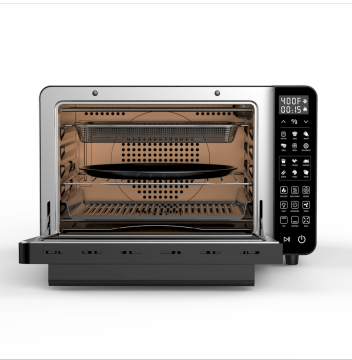 Large touch panel electrical air fryer oven