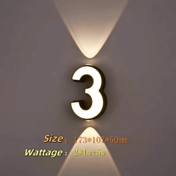 Outdoor Waterproof DIY Billboard Letter Wall Lamp