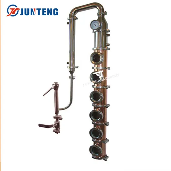 Stainless Steel and Red Copper Distillation Equipment for Restaurant Alcohol Production