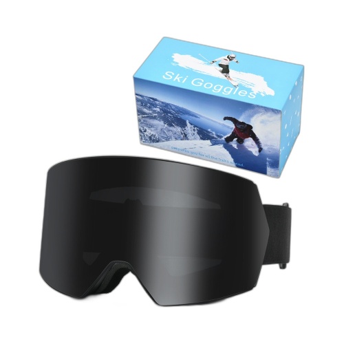 Double-Layer Anti-Fog Cylindrical Ski Goggles