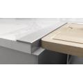 Lavello da cucina topmount a mano multifunzionale da 33x22 pollici