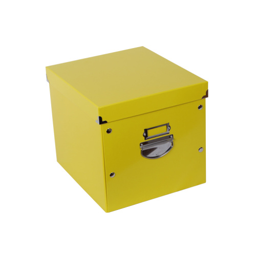 APEX Custom Cardboard Storage Bin with Strong Handles