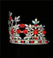 6 inci Ruby AB berwarna Diamond Crown Crown