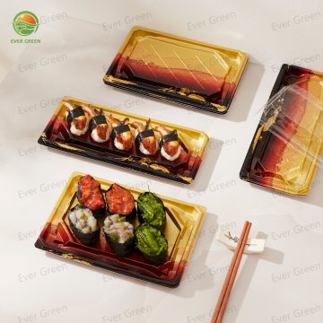Lightweight Plastic Sushi Container for Portability