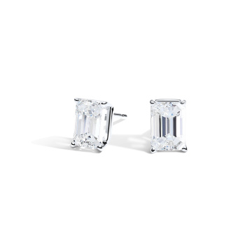 1.5CT မြ White Cut White Gold Standings ဖြတ်