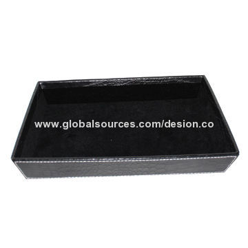 Tray with PU cover