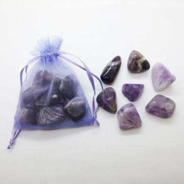 Wholesale 15~25MM Natural Crystal Agate Tumbled stone Beads Chakra Healing reiki & lucky wish stone beads jewelry accessori