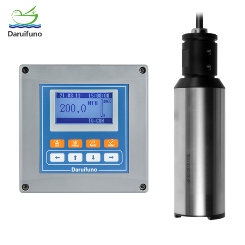 Dalawang relay ang kumokontrol sa digital inline na turbidity meter