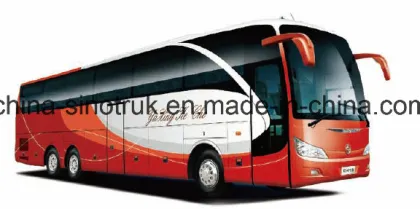 Professional Supply Long Coach Luxury Tourist Bus City Bus of 6 Wheels