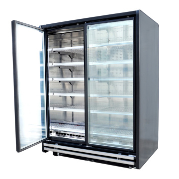 2 Glass Door Freezer