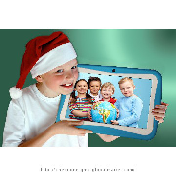 Android 4.1 kid\'s tablet pc customized for children study software