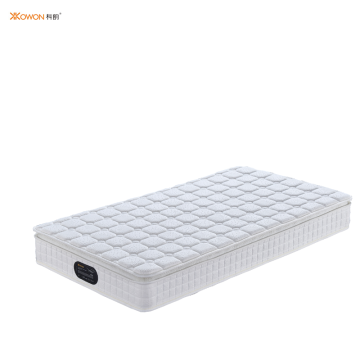 Queen Size 10 Inch Firm Pillowtop Bonnell Spring Mattress with Cooling Gel Memory Foam