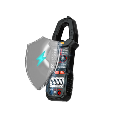TS19Z Fully Automatic Digital Clamp Meter: High Precision 600A AC Current Tester