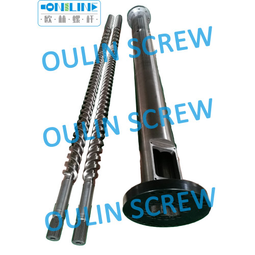 Bimetallic Twin Parallel Screw and Barrel for PVC Wood Profile&Sheet