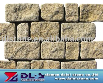 G682 rusty yellow paving stone