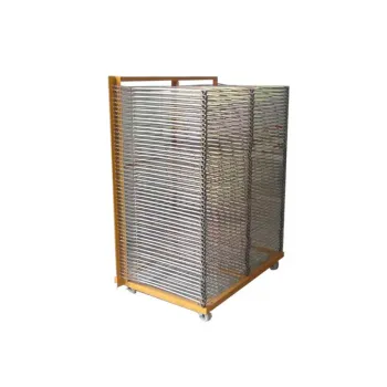 Stainless Steel Drying Rack for 50 Layers Screen Printing T-Shirt Drying