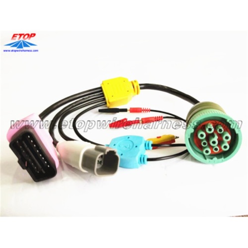 Heavy Duty Vehicle Diagnostic Cable High Quality