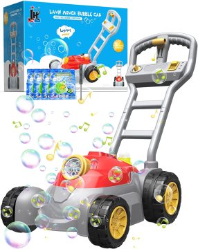 Red Bubble Lawn Mower: A Fun and Upgraded Gardening Toy for Kids