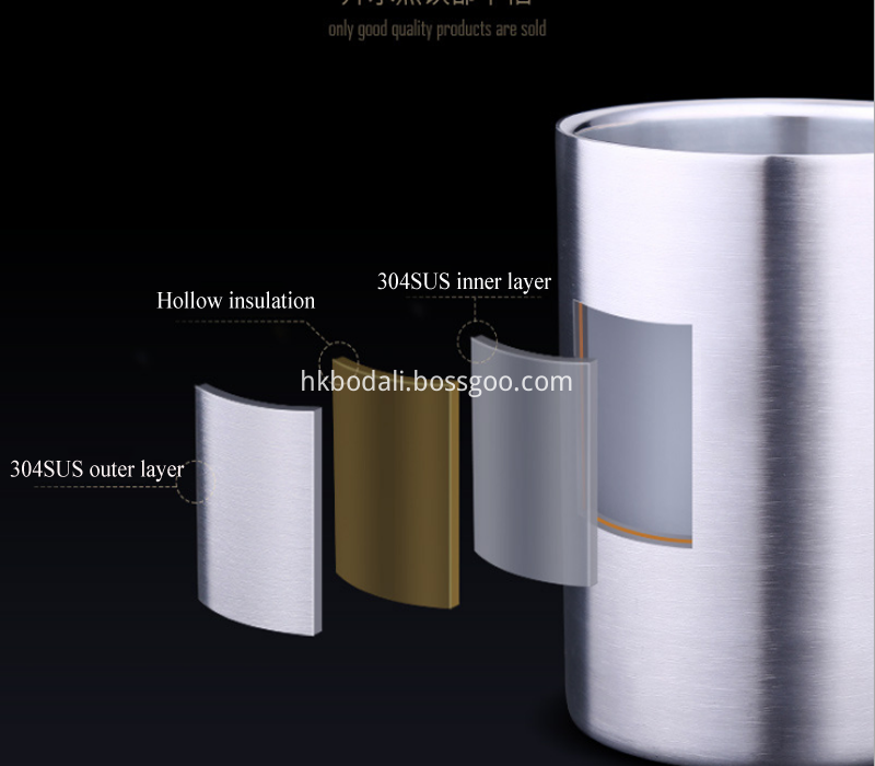 304 multi-layer stainless steel cup