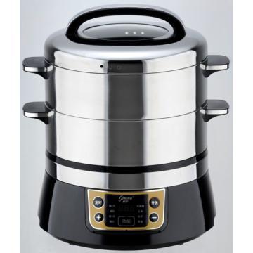 Stainless steel electric steamer