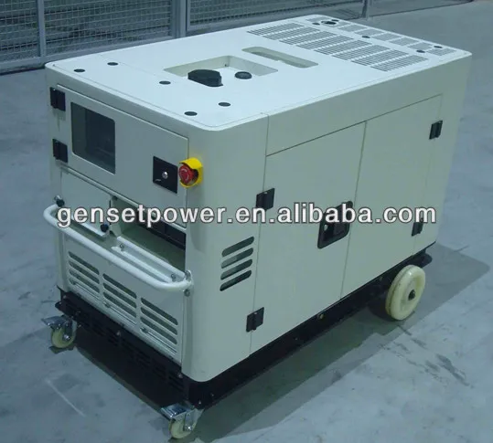 10kva Silent Portable Generator with stamford alternator