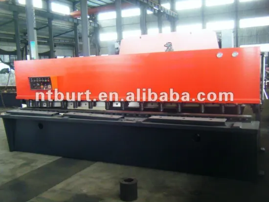 Hydraulic pendulous(digital display) plate shearing machine
