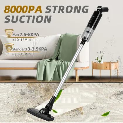 150W Brushless Stick Handheld Vertical Vacuum Cleaner - Strong Suction Wet & Dry Commercial Vacuum