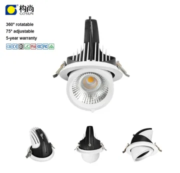 360 Degree Rotation LED Gimbal Downlight with 5 Years Warranty