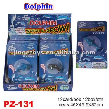 Sell magic water growing dolphin toy