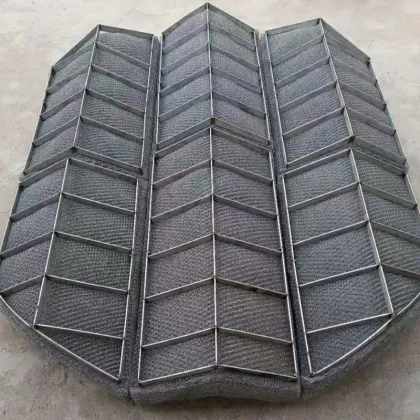 Stainless Steel Titanium Copper Knitted Wire Mesh Net Demister