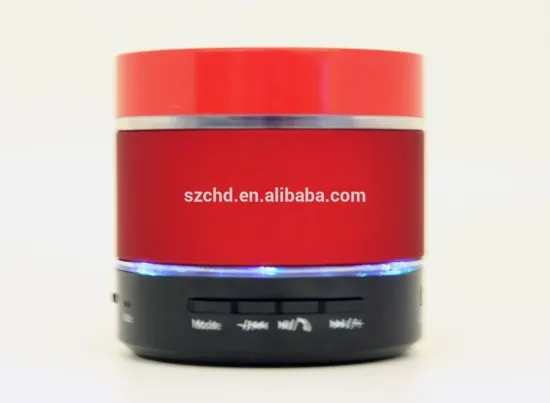 Portable USB rechargeable portable mini speaker for smart phone with 3.5mm radio jack